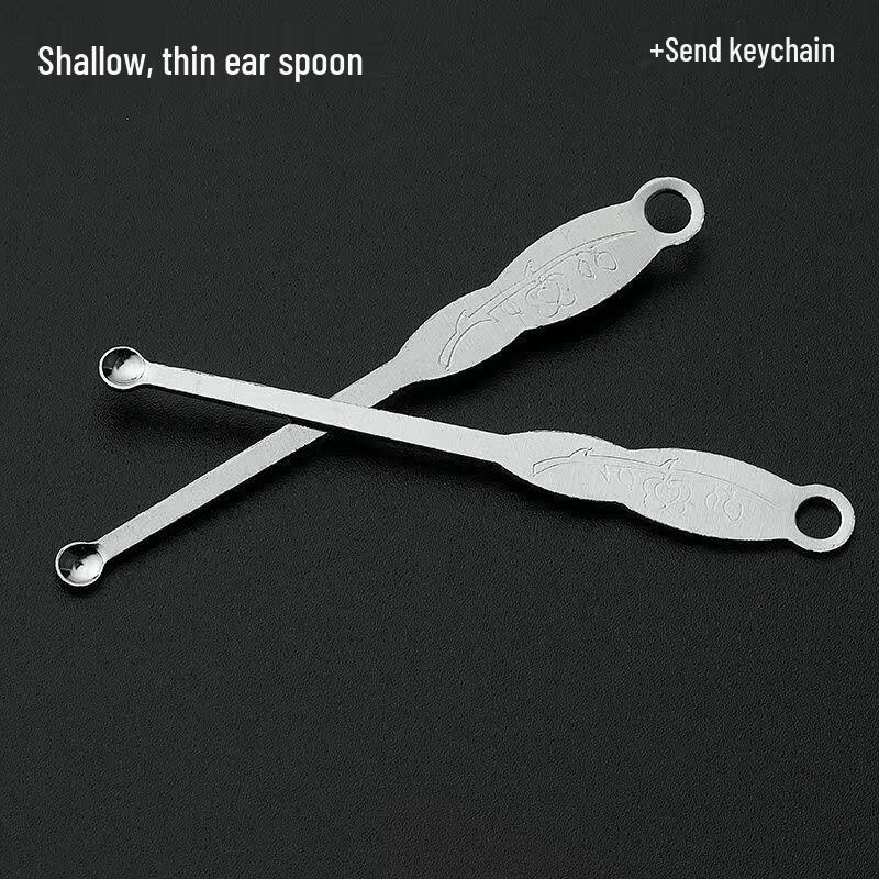 Набор ушных палочек из нержавеющей стали для взрослых и детей