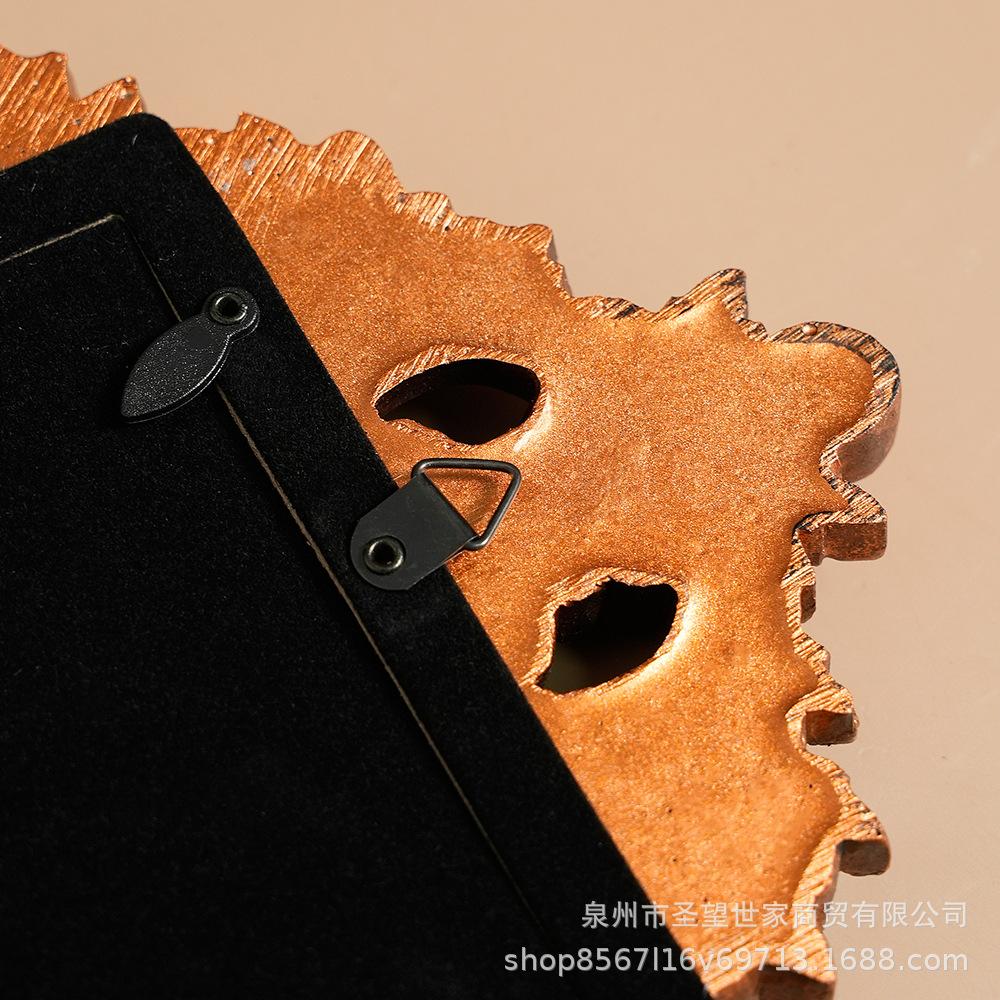 Kreativer Amerikanischer Stil Geschnitzter Vintage Harz Fotorahmen Bilderrahmen Heimdekoration Ausstellungsständer Wandbehang Hochzeit