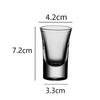 2pcs Sets Shot Glass 30ml Rocks Glasses Tumblers Glassware for Cocktail Scotch Water Dispenser Drinkware Wine Glasses Set of 2