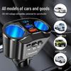 MP3 Bluetooth USB Player with Rotating Dual Cigarette Lighter & 66W Fast Car Charger
