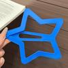 INS Extra-large Star Hair Clip Creative Clothes BB Clip Openwork Star Hairpin  Girl