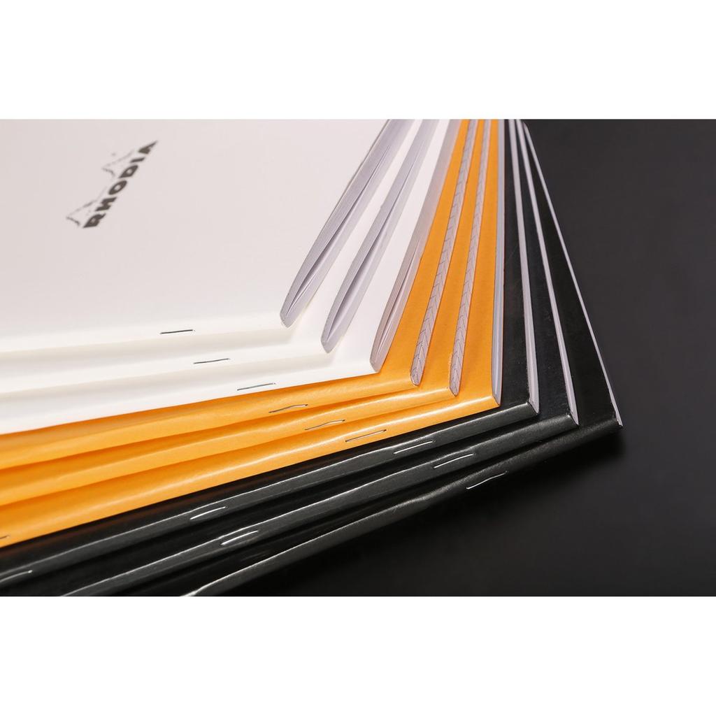 Rhodia Stapled Notebook Mini Classic Dot Grid Orange 48 Pages 2-Book Set Cf119156
