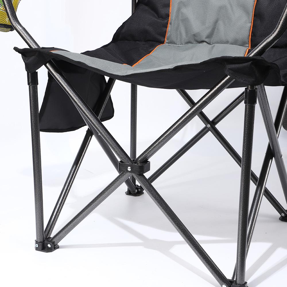 Adjustable Outdoor Folding Camping Chair with Armrests