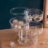 Örhängelåda Transparent för sovrum Stor kapacitet 3/4/5 lager Byrå Smycken Eardrop Dangler Organizer Praktisk förvaring