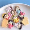 Diy Craft Accessories Lovely Cherry Girl Resin Pieces Creamy Gel Hair Accessories Cup Embellishment Pendant Shoe