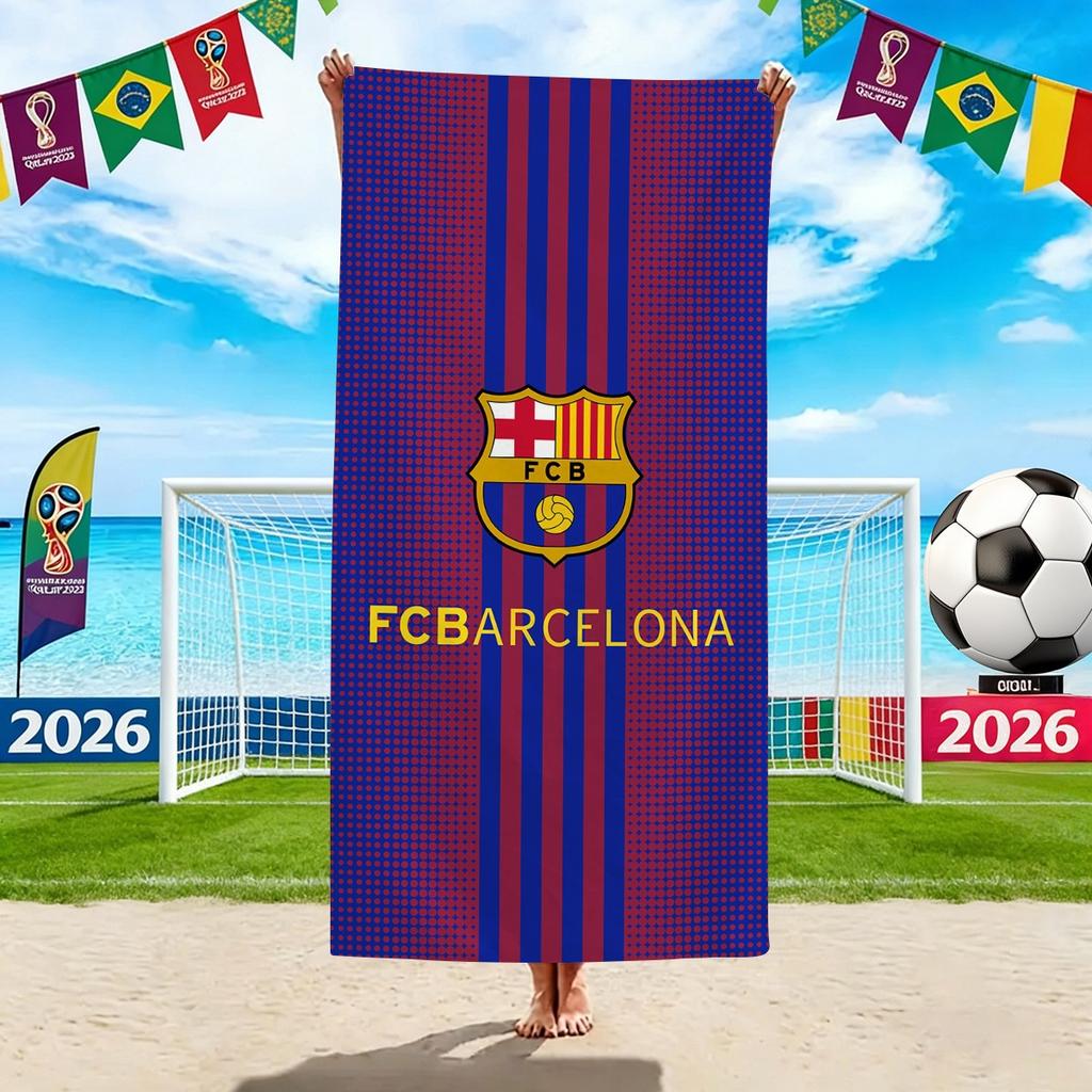 World Cup Beach Towels, Us-Canada-Mexico Football Team Microfiber Quick-Drying Absorbent Bath Towels, Sports Towels