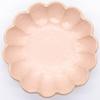 Mino Ware Kaneko Kohyo Neririnbana Microwave and Dishwasher Made in Product Number "Rinka" Bowl, Large, Pink, Design, Diameter Approx. 21cm, Safe,