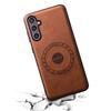 DENIOR D14 For Samsung Galaxy S24 Magnetic Case Card Slots Kickstand Phone Cover