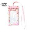 Adjustable Lanyard Phone Pouch Cute Waterproof with Floating Airbag And Lanyard, Clear PVC Cellphone Dry Bag for Swimming Beach Protective Pool,