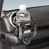 Tsuchiya Yac Vehicle-Specific Air Conditioner Drink Holder SY-SZ5 for Suzuki JB64/74 Jimny Passenger Seat Black