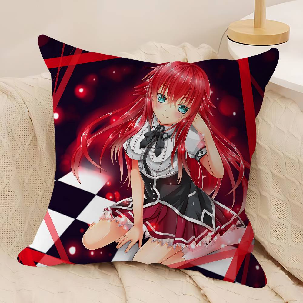 Anime H-High School DxD Față de pernă Husă de pernă pentru canapea Decorare cameră de acasă Cadou pentru copii