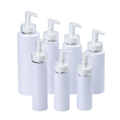 100/120/150/200ml Seyahat Pompalı Şişe Dispenser Boş Losyon Şişeleri Yeniden Doldurulabilir Kozmetik Kabı Basmalı Tip Kadın Makyajı