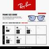 sunglasses 0RB4259F size 53 Asian Ray-Ban 601/80 BLACK, Japan, (FREE size), fit, lightweight.