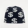 Men's And Women's Universal Y2K Autumn Winter Hat hip hop Web Riding Outdoor Sports Fashion Hat Dollar Printed Knitted Beanie