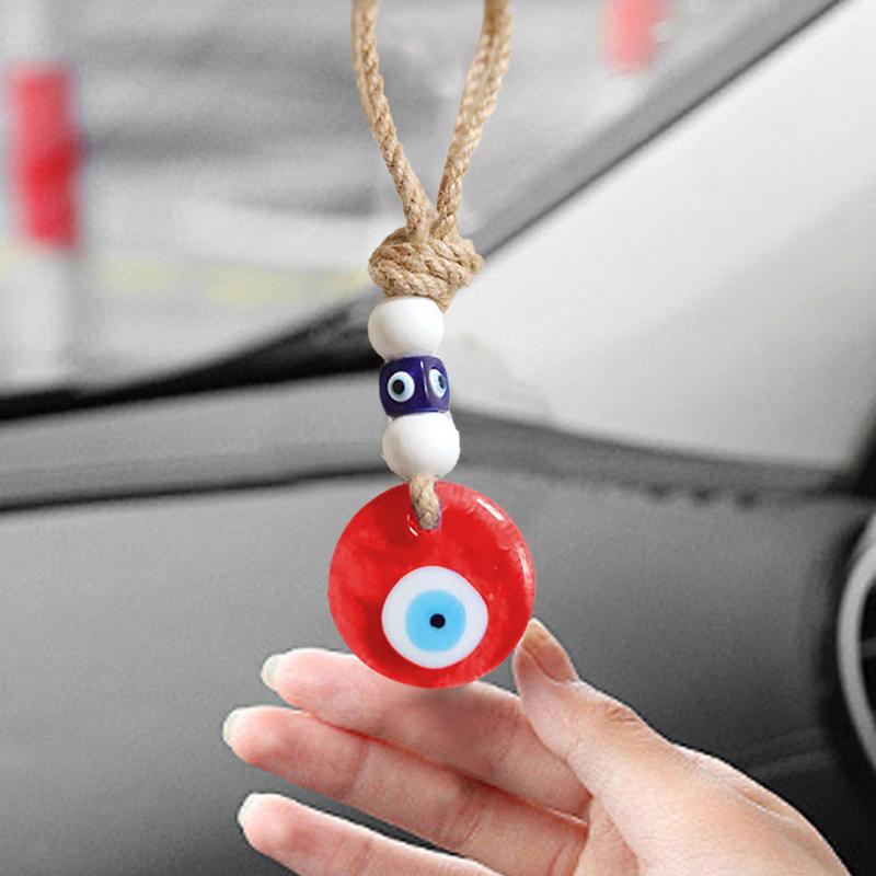 Devil Blue Eyes Car Pendant Turkish Blue Evil Eye Pendant Turkish Blue Evil Eye Pendant Evil Eye Charm Lucky Car Interior