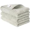 Bloom Imabari Towel Certified FUu Face 3-Piece Set Soft Fluffy Thick Absorbent Hotel Quality Made Japan Cotton 100 (Light Gray) - Home Kitchen Online
