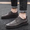 2025 New Fashion Men's Casual Leather Shoes Men's Business Formal Leather Shoes Retro Comfort Casual Men Shoes Zapatillas Hombre