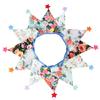 Nordic Star Cotton Triangle Flag Banner for Wedding or Kindergarten Decor