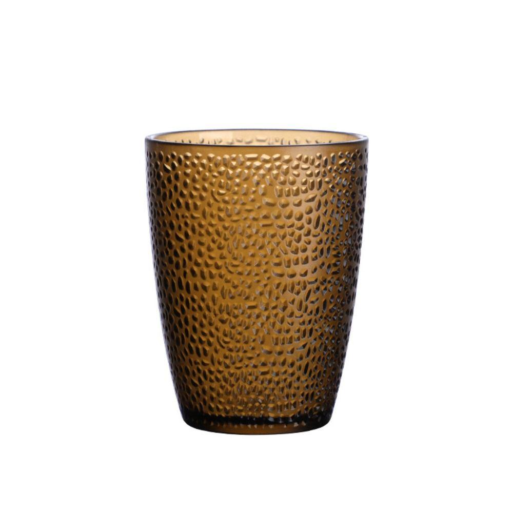 

Acrylic Drink Cup 210/300/360ml Tea Cup Tumbler Acrylic Glasses Bar 210ml коричневый