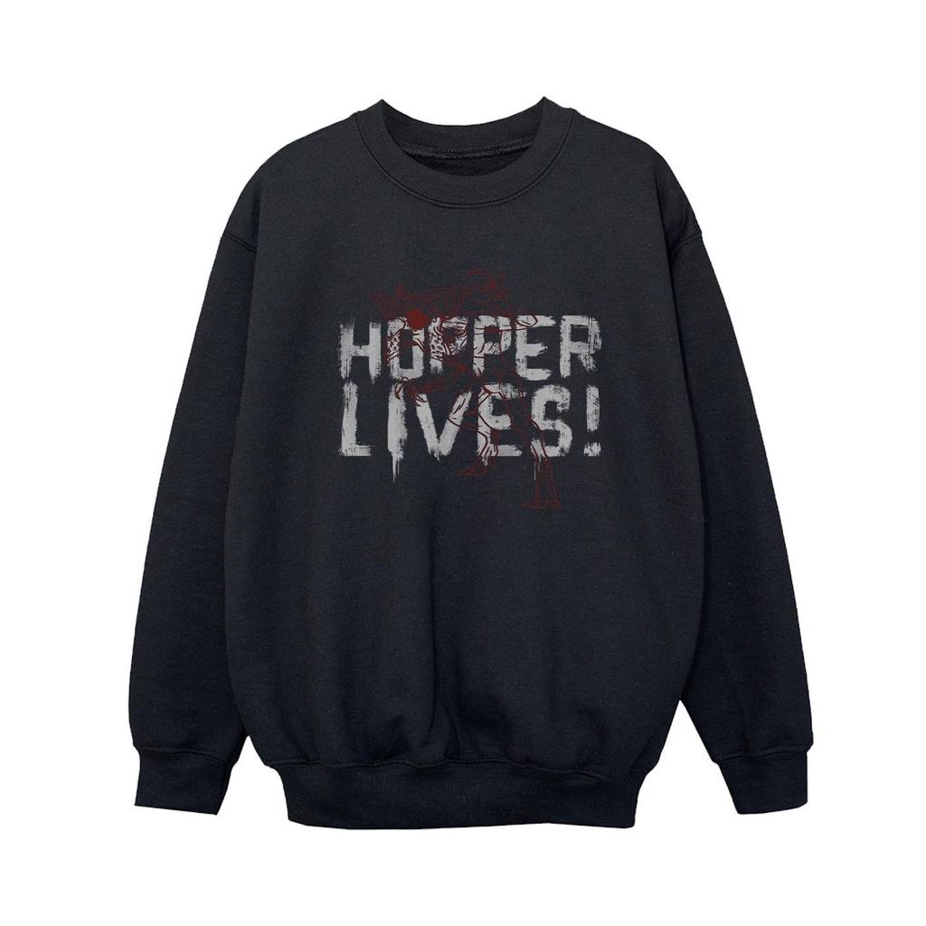 Netflix Boys Stranger Things Hoppers Live Sweatshirt