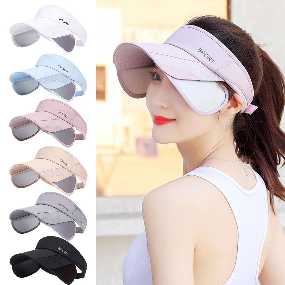 Sommer Sport Sonnenhüte Ultra breiter Rand Offene Oberseite Hut für Damen Herren UV-Schutz Sonnenschutzhut Outdoor Radfahren Sonnenschutzhut