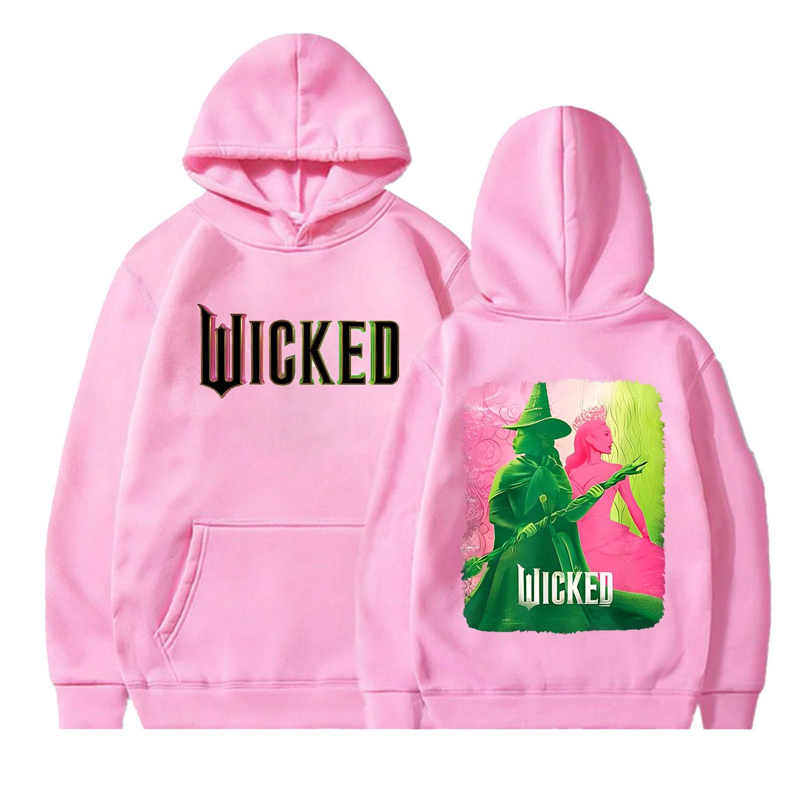 

Жіноча модна повсякденна універсальна повсякденна толстовка з капюшоном, повсякденна толстовка з накладками з довгими рукавами L рожевий