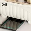 Countertop Utensil Caddy Dish Storage Box Efficient Draining Design Large Capacity Tableware Storage Container with Dustproof Lid