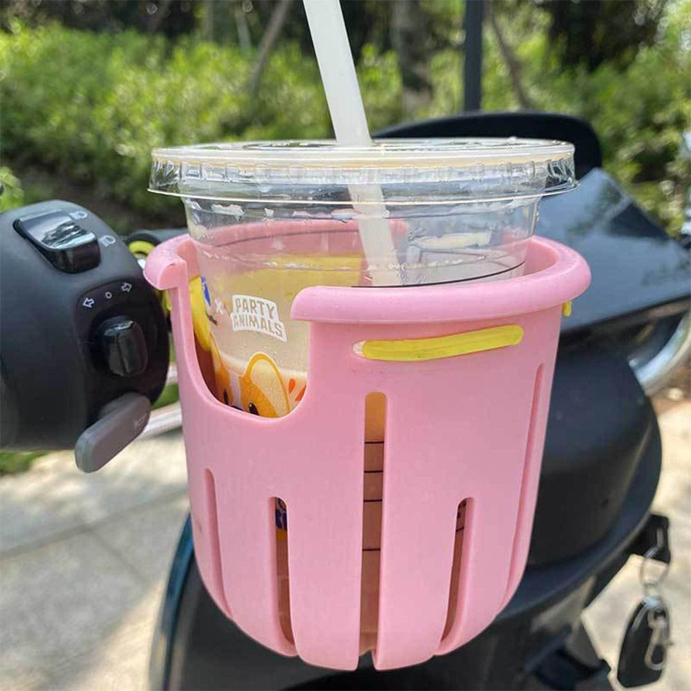 Plastic Drink Holder Stable Drink Cup Holder Portable Baby Stroller Water Cup Holder  Universal