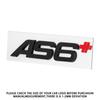 3D Aluminum For T01 AS3 AS4 AS5 AS6 AS7 AS8 AS3+ AS4+ AS5+ AS6+ AS7+ AS8+ Letters Emblem Car Rear Trunk Decoration Logo Sticker 01T