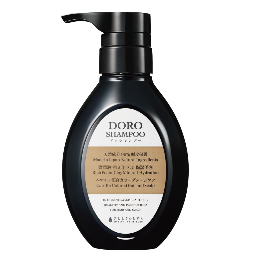

Head spa специализированный магазин Motoki no Shizuku DORO ШАМПУНЬ для липкого Густая пена, которая моет силой грязи 300 мл [Приятные запахи] Содержит гематин