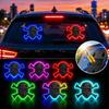Multicolor Skull Lamp LED Lighting Car Window Light New Solar Lamp Car Window Decor