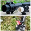 Professional Female Thread PE Water Pipe Connector Repairing Durable Tee Connectors Leak-Proof Water Splitter Garden