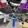 XINGWU Universal M8 Foot Pegs Bike Pegs CNC Anti-Skid Footpegs for Super 73 Yamaha Honda Suzuki Aprilia Electric Car Motorbike Scooter Mini Bike