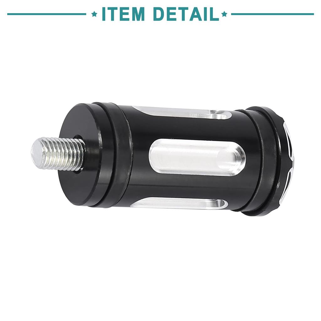 ACROPIX Motorrad Zehen Fußschalthebel Stifte Schalthebel Stifte für Harley Kompatibel mit Street Glide Touring Schwarz 1 Stück