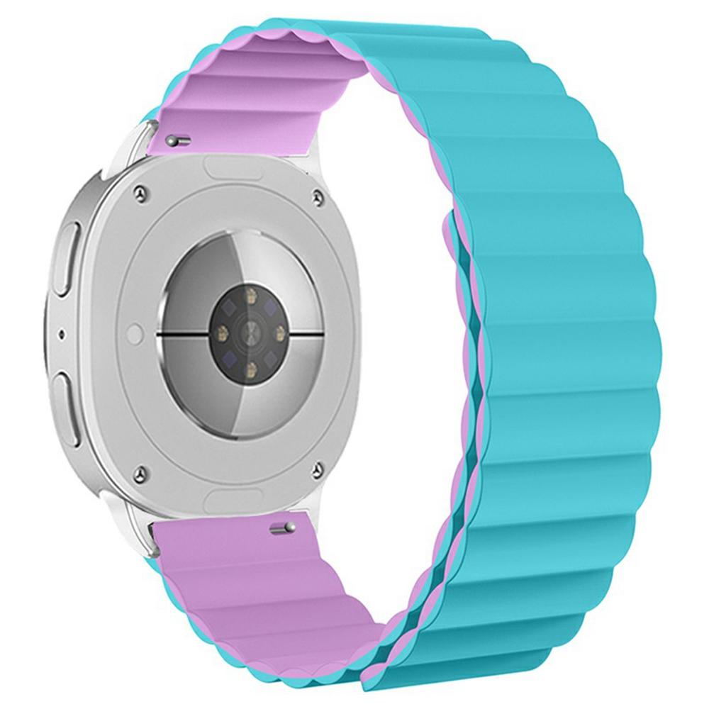 Silicone Strap for Samsung Galaxy Watch8 44mm/40mm/Watch8 Classic 46mm Magnetic Smart Watch Band