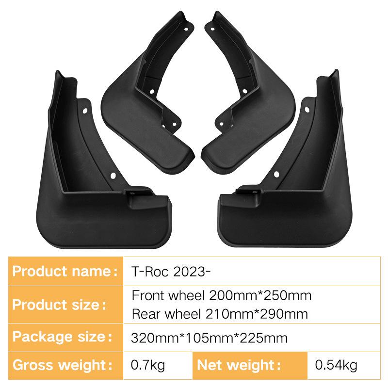 

Special car suitable for Volkswagen T-ROC 2025 fender tile auto parts modification армия зеленый