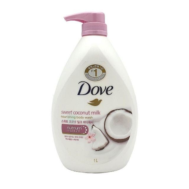 Dove Body Wash BMUOYRWO Sweet Coconut Milk 1L