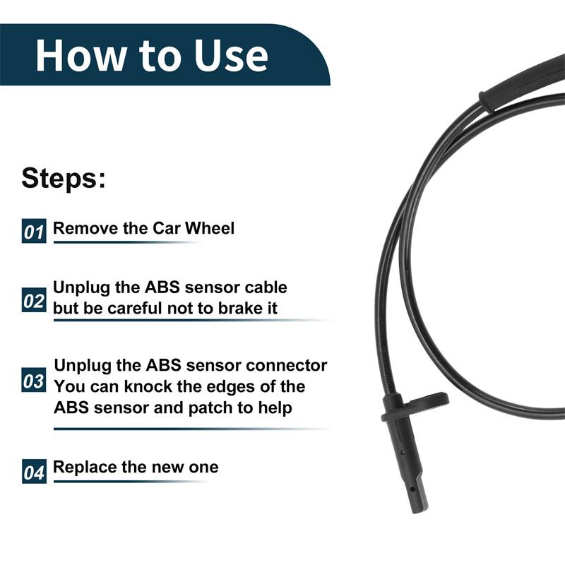 479101Da1A Front Left Right Abs Wheel Speed Sensor 47910-1Da1A For Nissan X-Trail Rogue Renault Koleos
