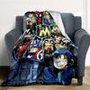 1PC Superheroes TeamUp Outdoor Blanket Lightweight Flannel, Soft & Warm, All-Season Use for Sofa, Outdoor, Camping, Living Room, Office74
