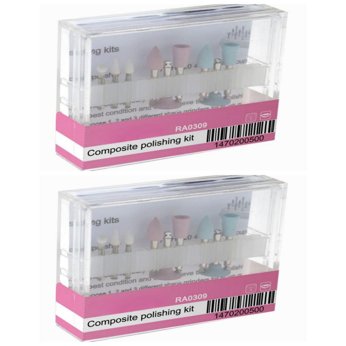 

Набор для полировки стоматологических композитов RA 0309 Набор полировщиков из керамической силиконовой резины для угловых стоматологических инструментов 2 kit
