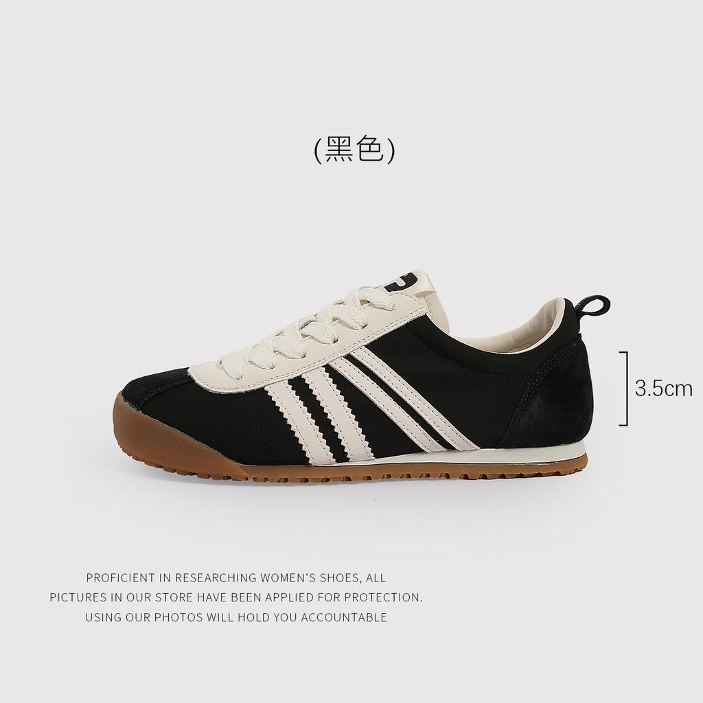 ThinSoled Heightening Little White Shoes Women'S Spring Small People Show Height Versatile Breathable Sports And Leisure Board Shoes