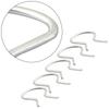 Crank Retainer Door Handle Wind Horseshoe Clip Set Front Plastic Sliver