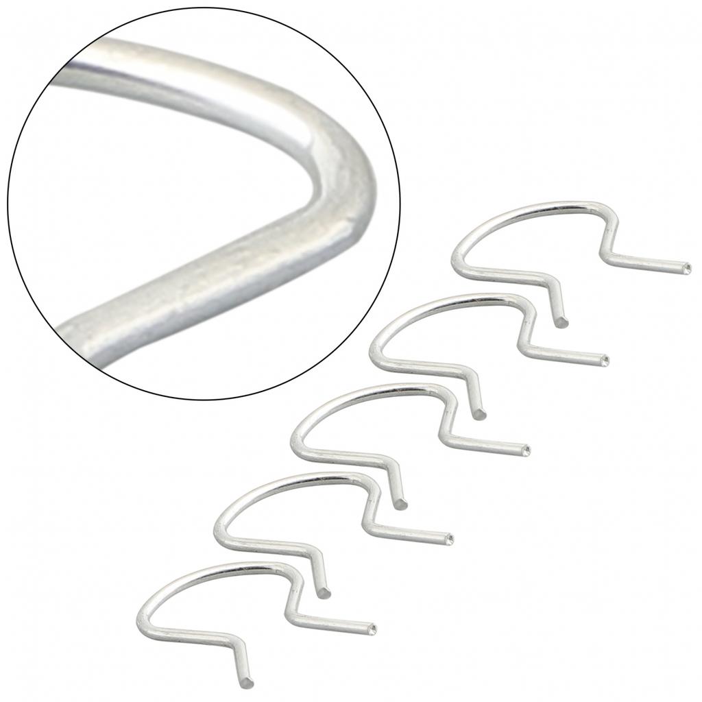 Crank Retainer Door Handle Wind Horseshoe Clip Set Front Plastic Sliver