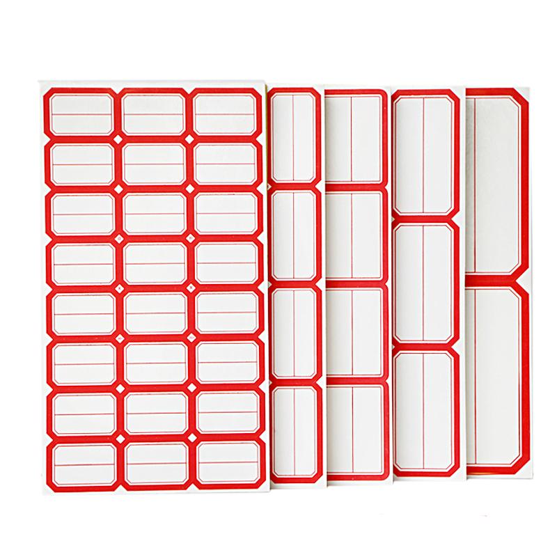 Various Models of Office Self-adhesive Label Paper Oral Paper Self-adhesive Label Stickers Handwritten Price Paper Name Stickers