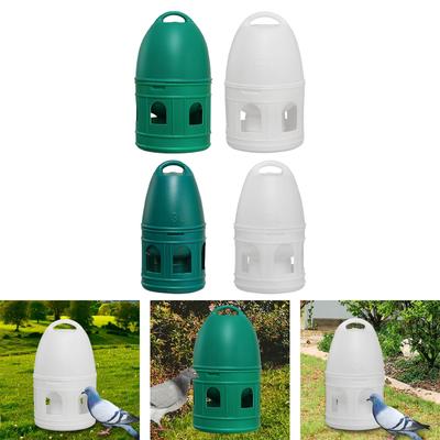 Bird Water Drinker Quail Duck Dove Parrot Pigeon Water Dispenser Automatic Feeder Waterer with Handle Water Pot Container.