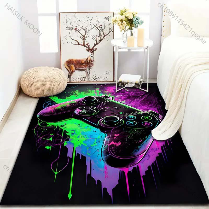 

15 Sizes Game Controllers Gamer Carpet for Living Room Home Decor Non-slip Floor Mat for Boys Room Modern Rug Washable Rugs 40x60cm (16x24in)