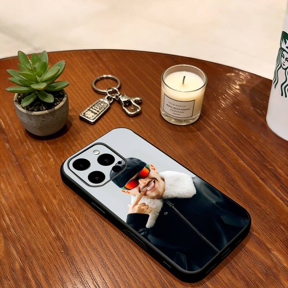 

Singer Ferxxo Phone Case For iPhone 17,16,15,14,13,12,11 Plus,Pro Max,XS,Soft Silicone Black Cover iPhone16ProMax