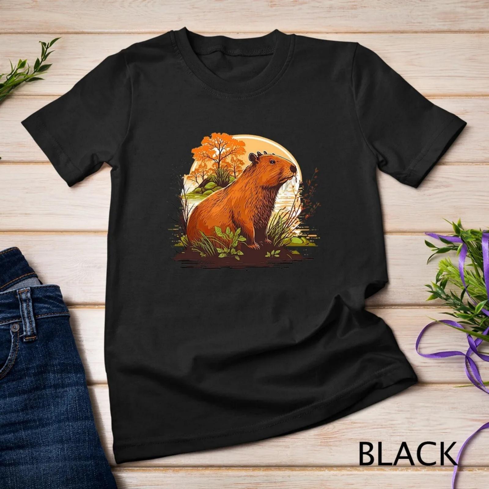 

Capybara Cute and funny T Shirt XXXXXL різнокольоровий