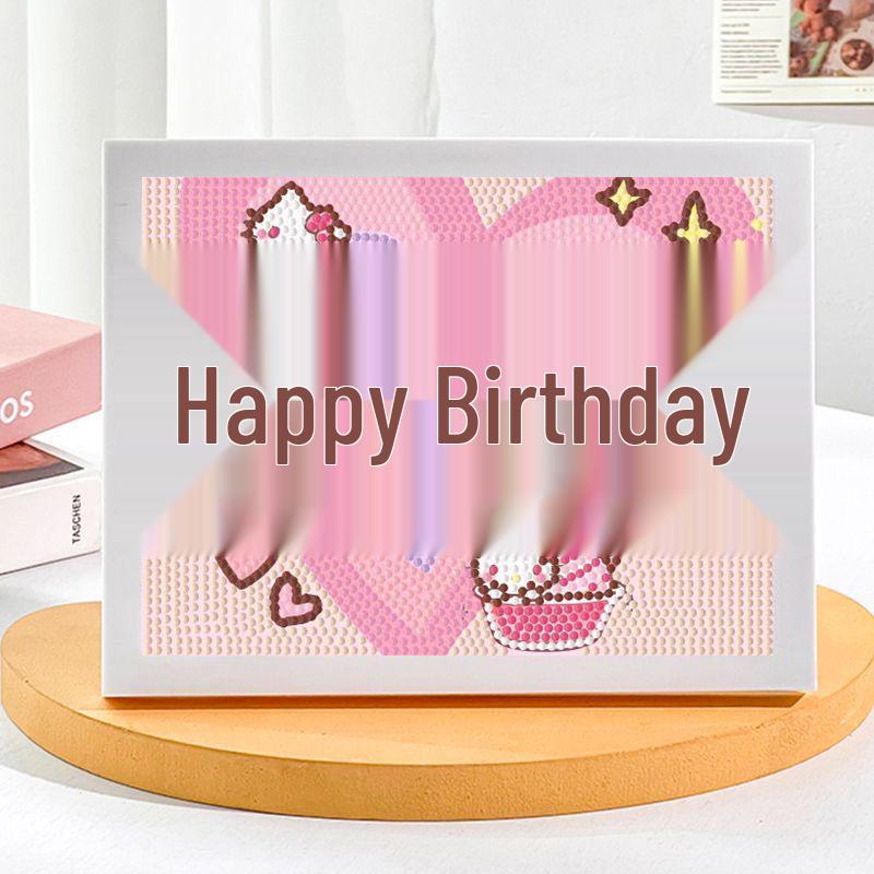 Kit de Peinture Diamant 5D Sanrio Encadré – Jouet Éducatif pour Enfants