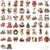 50Pcs/Set Retro ChristmasPET Stickers Waterproof DIY Fashion Doodle Decals Stickers